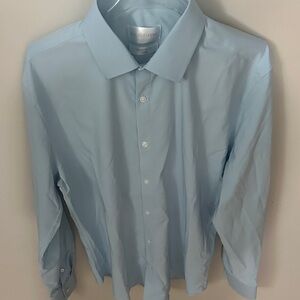 All Citizens Men's Sky Blue Dress Shirt